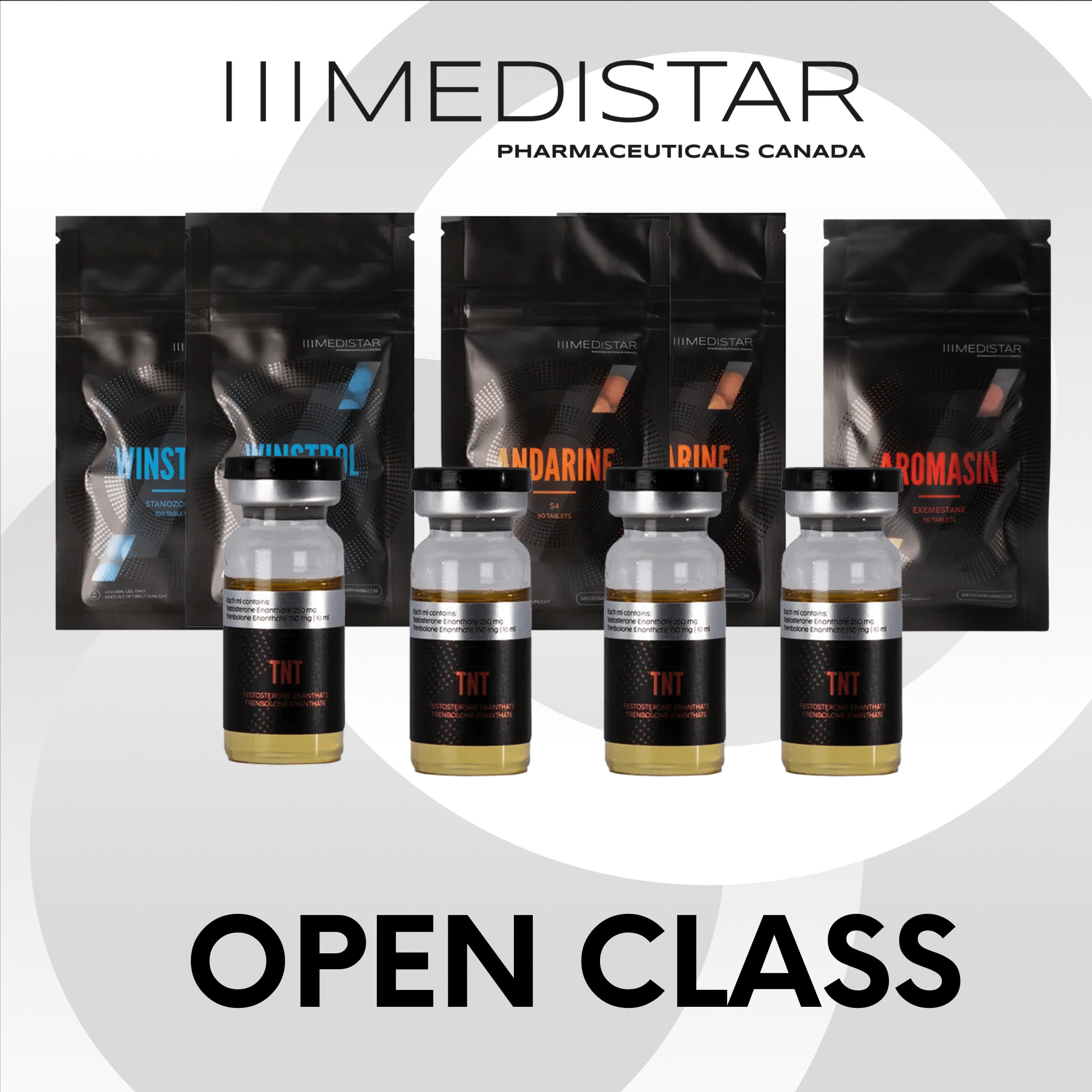 Open Class Stack by Medistar Pharm – Muscle Growth & Cutting Edge Results